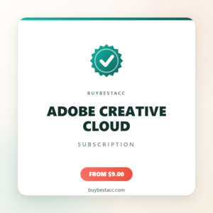 Buy Adobe Creative Cloud Account