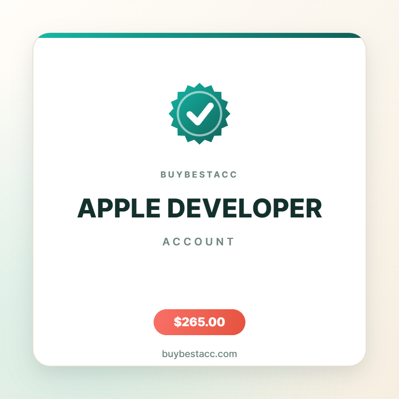 Buy Apple Developer Account