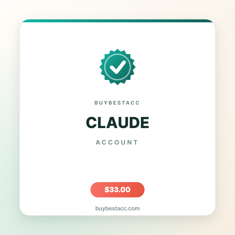 Buy Claude Account