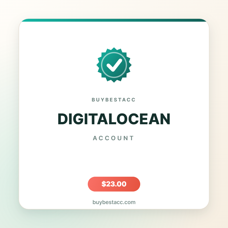 Buy DigitalOcean Account