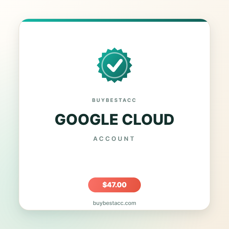 Buy Google Cloud Account