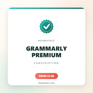 Buy Grammarly Premium Account