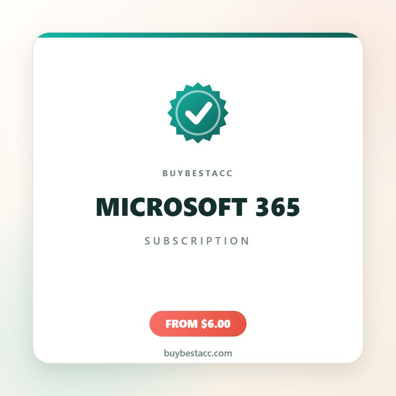 Buy Microsoft 365 Account