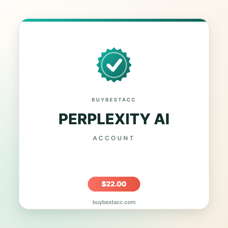 Buy Perplexity AI Account