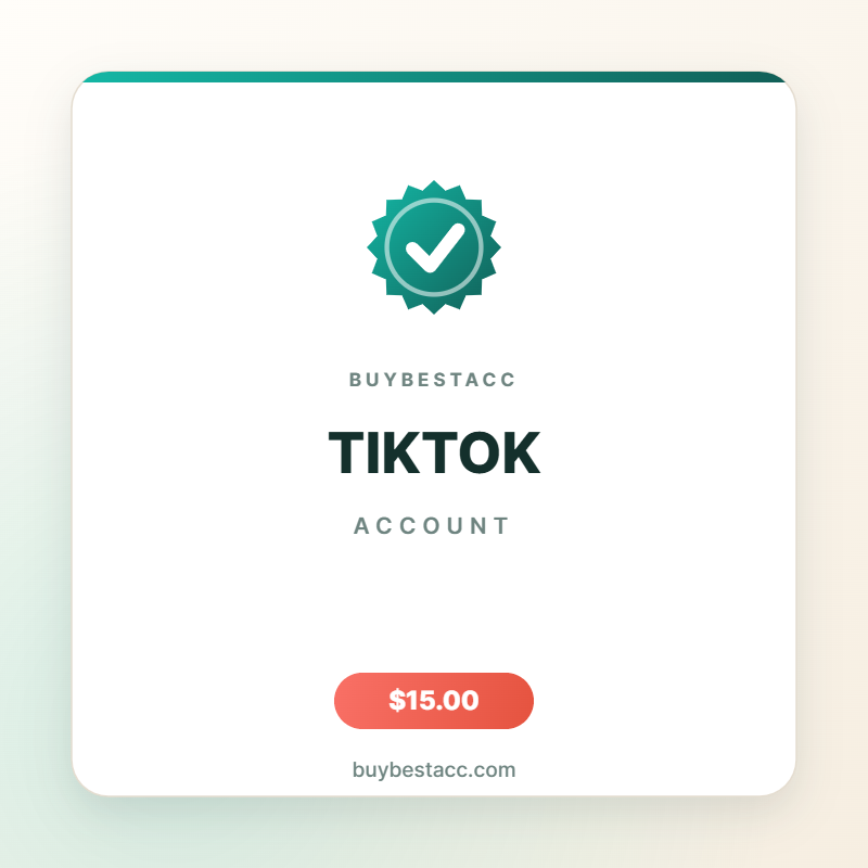 Buy TikTok Account