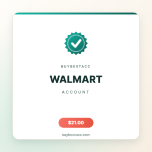 Buy Walmart Account