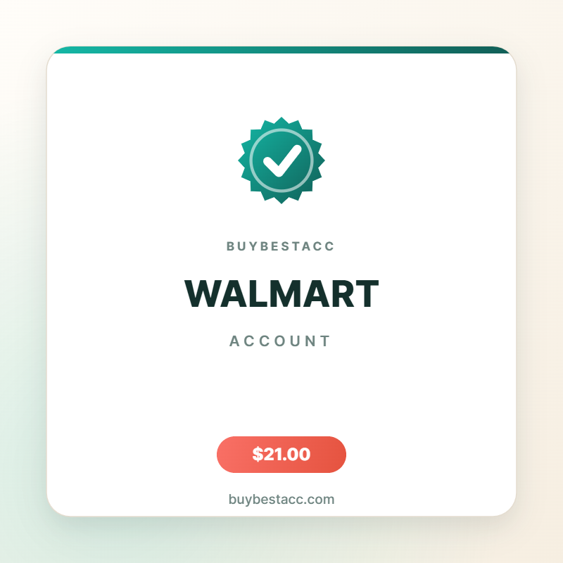 Buy Walmart Account